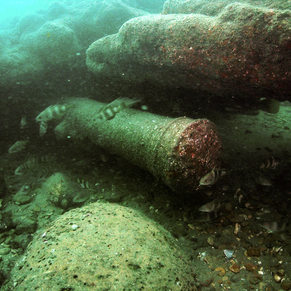 The West Bay Mound & Gun